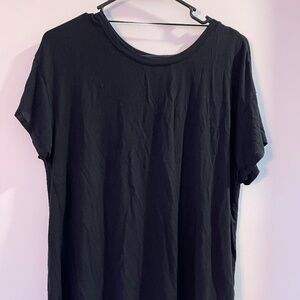 PrAna‎ Cozy Up Scoop Neck Tee black size XS